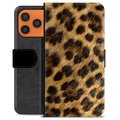 Funda Cartera Premium para iPhone 17 Pro Max - Leopardo