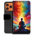 Funda Cartera Premium para iPhone 17 Pro Max - Meditación
