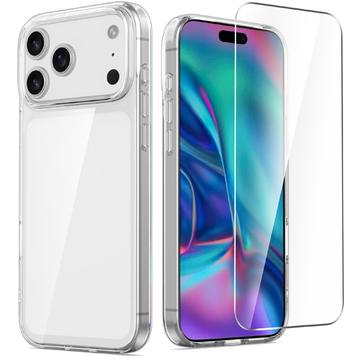 Funda de TPU & Protector de Pantalla Saii 2-en-1 para iPhone 17 Pro Max