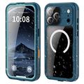 Funda resistente al agua IP68 Shellbox M Series para iPhone 17 Pro Max - Funda de inmersión compatible con MagSafe - Azul