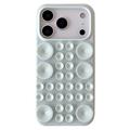 Funda de silicona con ventosa para iPhone 17 Pro Max - Verde