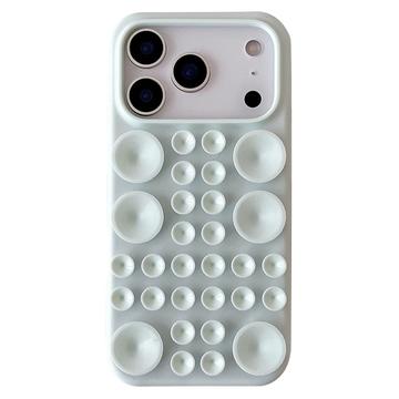 Funda de silicona con ventosa para iPhone 17 Pro Max - Verde