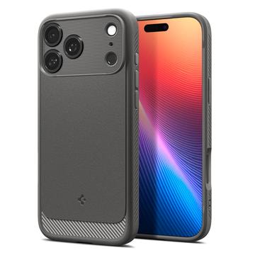 Carcasa de TPU Spigen Rugged Armor Mag para iPhone 17 Pro Max - Gris