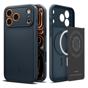 Funda MagSafe Spigen Thin Fit Mag para iPhone 17 Pro Max - Gris Pizarra Metálico