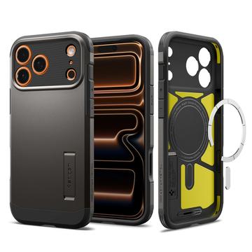 Carcasa Spigen Tough Armor T Mag para iPhone 17 Pro Max - Plomizo