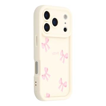 Elegante funda de TPU antichoque para iPhone 17 Pro Max con bordes elevados