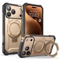 Funda MagSafe iPhone 17 Pro Max Supcase Unicorn Beetle Grip Mag - Oro Desierto