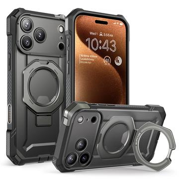 Funda MagSafe iPhone 17 Pro Max Supcase Unicorn Beetle Grip Mag - Gris