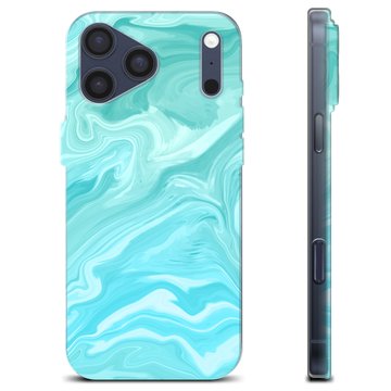 Funda de TPU para iPhone 17 Pro Max - Mármol Azul