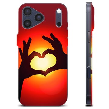 Funda de TPU para iPhone 17 Pro Max - Silueta del Corazón