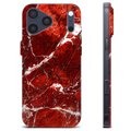 Funda de TPU para iPhone 17 Pro Max - Mármol Rojo