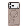 Funda híbrida iPhone 17 Pro Max Tactical MagForce Hyperstealth Sika - Compatible con MagSafe - Marrón