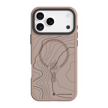 Funda híbrida iPhone 17 Pro Max Tactical MagForce Hyperstealth Sika - Compatible con MagSafe - Marrón