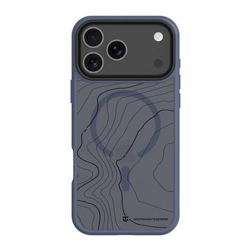Funda híbrida iPhone 17 Pro Max Tactical MagForce Hyperstealth Sika - Compatible con MagSafe - Azul profundo
