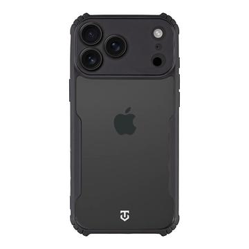 Funda iPhone 17 Pro Max Tactical Quantum Stealth con esquinas reforzadas - Transparente / Negra