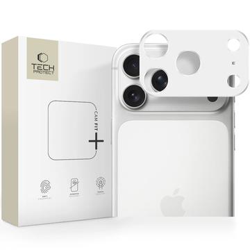 Protector de cámara de aluminio iPhone 17 Pro Max Tech-Protect Camalloy Fit+ - Plateado