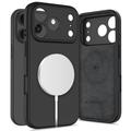 Funda de silicona líquida iPhone 17 Pro Max Tech-Protect - Compatible con MagSafe - Negro