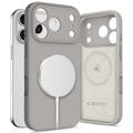 Funda de silicona líquida iPhone 17 Pro Max Tech-Protect - Compatible con MagSafe - Gris piedra