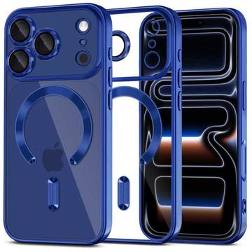 Funda Tech-Protect MagFlex para iPhone 17 Pro Max - Compatible con MagSafe - Claro / Azul profundo