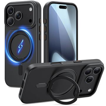 Funda MagSafe Tech-Protect MagRing para iPhone 17 Pro Max - Negro mate
