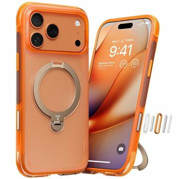 Funda MagSafe iPhone 17 Pro Max Torras Ostand Q3 Air - Naranja