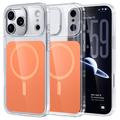Funda híbrida de dos tonos para iPhone 17 Pro Max - Compatible con MagSafe - Naranja