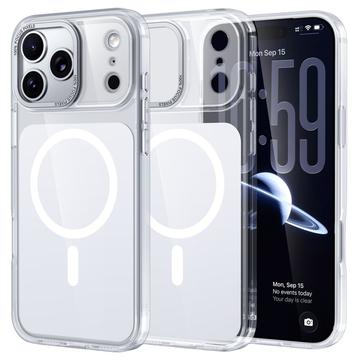 Funda híbrida de dos tonos para iPhone 17 Pro Max - Compatible con MagSafe - Blanco