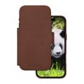 Funda de cuero tipo billetera dbramante1928 Lynge MagSafe 2-en-1 para iPhone 17 Pro Max - Tan