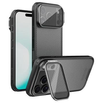 Carcasa Híbrida Nillkin CamShield Prop para iPhone 17 Pro - Negro translúcido