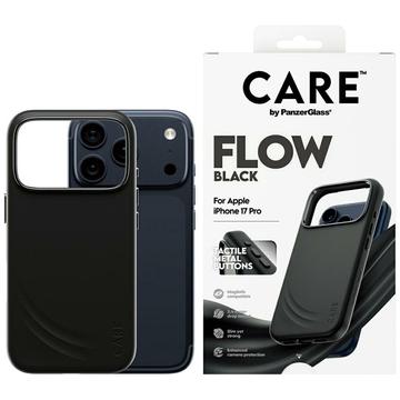 Funda PanzerGlass Care Feature Flow para iPhone 17 Pro - Compatible con MagSafe - Negro