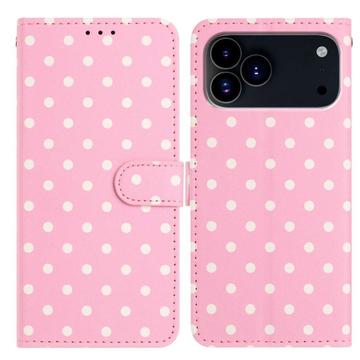 Funda iPhone 17 Pro con estampado de lunares - Rosa