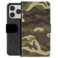 Funda Cartera Premium para iPhone 17 Pro - Camuflaje