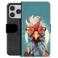 Funda Cartera Premium para iPhone 17 Pro - Gallina