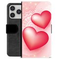 Funda Cartera Premium para iPhone 17 Pro - Amor