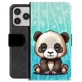 Funda Cartera Premium para iPhone 17 Pro - Panda