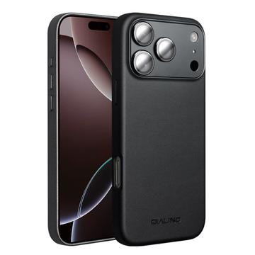 Funda MagSafe Premium Qialino para iPhone 17 Pro - Negro