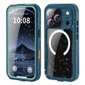 Funda impermeable magnética IP68 para iPhone 17 Pro Redpepper - Azul