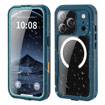 Funda impermeable magnética IP68 para iPhone 17 Pro Redpepper - Azul