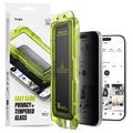 Protector de pantalla de cristal templado Ringke Easy Slide Privacy para iPhone 17 Pro - 2 uds.