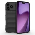 Carcasa de TPU Rugged para iPhone 17 Pro - Negro
