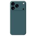Funda de silicona antigolpes iPhone 17 Pro - Verde negruzco