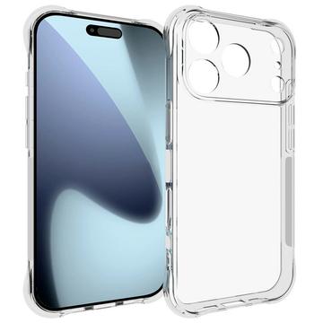 Carcasa de TPU Antichoque para iPhone 17 Pro - Transparente