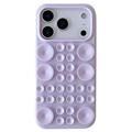 Funda de silicona con ventosa iPhone 17 Pro - Morado claro