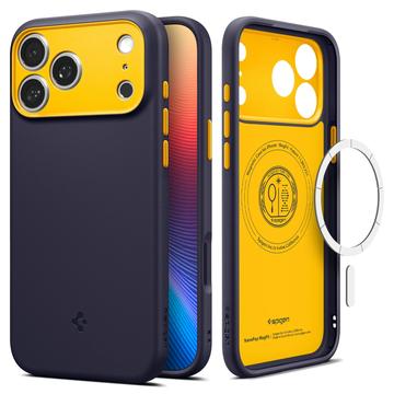 Funda iPhone 17 Pro Spigen Nano Pop MagFit - Azul marino arándano