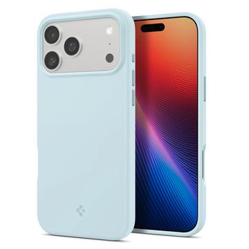 Funda iPhone 17 Pro Spigen Silicone Fit MagFit - Azul Claro