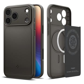 Funda MagSafe Spigen Thin Fit Mag para iPhone 17 Pro - Plomizo