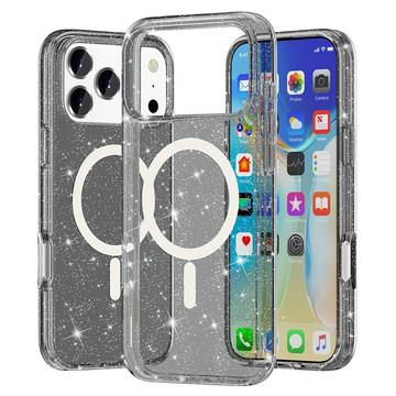 Funda Híbrida Stylish Glitter Series para iPhone 17 Pro - Compatible con MagSafe