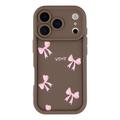 Elegante funda de TPU antichoque para iPhone 17 Pro con bordes elevados