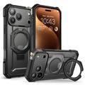 Funda MagSafe iPhone 17 Pro Supcase Unicorn Beetle Grip Mag - Negro