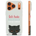 Funda de TPU para iPhone 17 Pro - Gato Enfadado